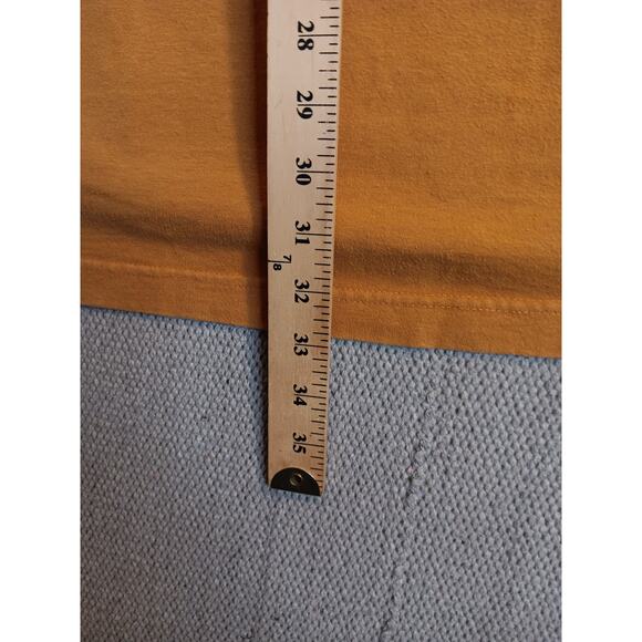 Fubu Platinum Tee Vtg L Rust Orange Logo Patch Spell Out - Picture 11 of 13